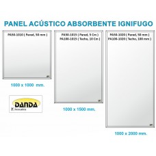 PANEL ACÚSTICO DE PARED ABSORBENTE AUTOPORTANTE 100 x 100 x 6,5 cm.